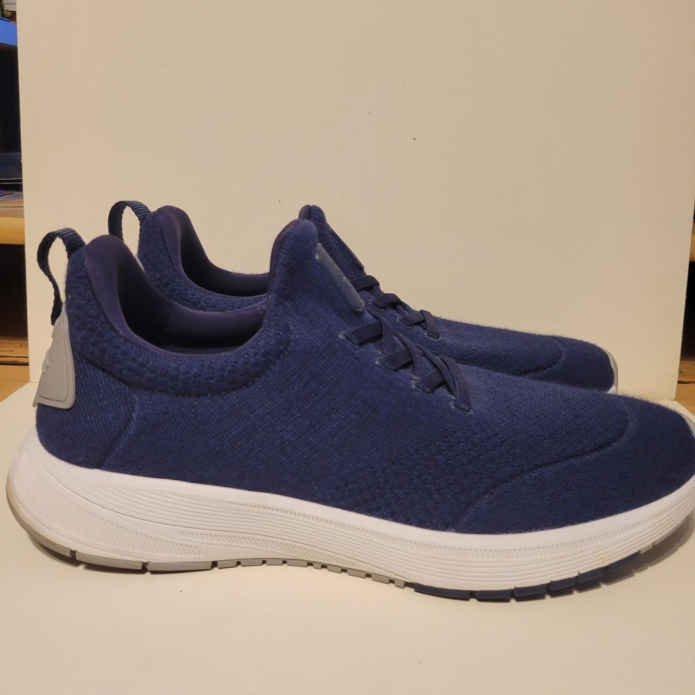 Peter Millar Tellustride Slip On Comfort Shoes Men Size 11 Blue EUC MA24EF90
